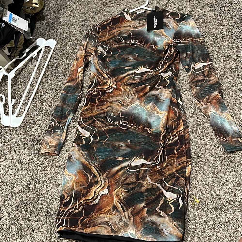 PLT dress! Never worn! So cute and slim fitting!